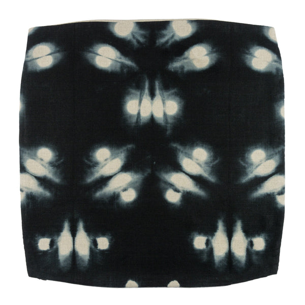 26" Linen Floor Pillow - Black