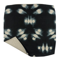 26" Linen Floor Pillow - Black