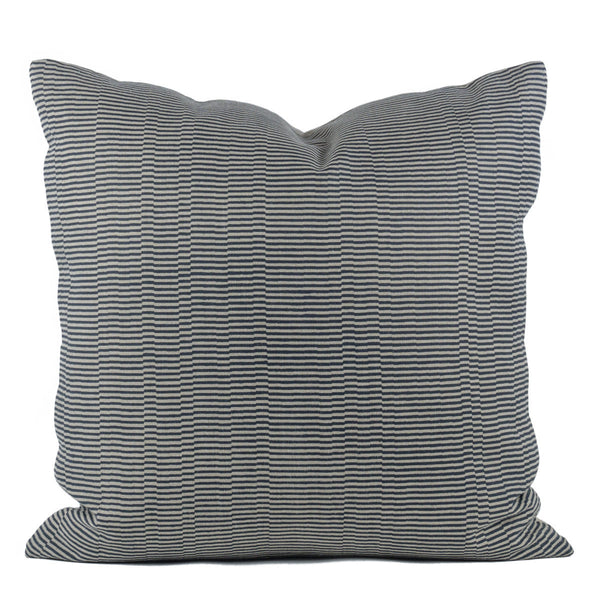 Interference Pillow - Indigo